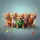Five Ginger Tabby Cats Polo Shirts - Pet Lover Auto Accessory Gift Spare Tire Cover - 6