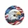 Bald Eagle American Flag - Independence Day Gift for Veterans Spare Tire Cover - 4