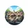 Siamese Cat Selfie Driving Road Trip - Road Trip Essentials Cat Lover Gift Spare Tire Cover - 4