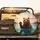 Grizzly Bear Waving Ocean Water Sunrise - Wildlife Lover Gift Spare Tire Cover - 2