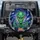 Green Alien Spacecraft - Cosmic Galaxy Sci-Fi Fan Gift Spare Tire Cover - 1