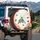 Sea Turtle Party Hat Tropical Fish Coral Underwater Scene - Wildlife Lover Gift Spare Tire Cover - 3