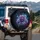 Luminous Ethereal Roses Glowing Butterfly Cosmos Bubbles - Home Decoration Gift Spare Tire Cover - 3