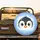 Cartoon Penguin Face Ice Crystals Snowflakes - Winter Lifestyle Penguin Lover Gift Spare Tire Cover - 2