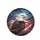 Bald Eagle American Flag Lightning Storm - Independence Day Gift for Veterans Spare Tire Cover - 4
