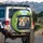 Corgis Driving Road Trip - Dog Lover Gift for Corgi Owners Spare Tire Cover - 3