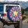 Celestial Stars Planets Moons - Travel Essentials for Space Lover Spare Tire Cover - 3