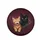 Orange Tabby Black Cat Felines Burgundy - Home Decor Gift for Cat Lovers Spare Tire Cover - 4