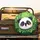 Panda Face Bamboo Leaves - Wildlife Lover Gift for Panda Fans Spare Tire Cover - 2