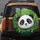 Panda Face Bamboo Leaves - Wildlife Lover Gift for Panda Fans Spare Tire Cover - 5
