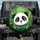 Panda Face Bamboo Leaves - Wildlife Lover Gift for Panda Fans Spare Tire Cover - 1