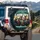 French Bulldogs Biker Road Trip - Travel Essentials Gift for Dog Lovers Spare Tire Cover - 3