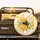 Bumblebee Yellow Chrysanthemum Flowers - Wildlife Lover Gift Spare Tire Cover - 2