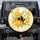 Bumblebee Yellow Chrysanthemum Flowers - Wildlife Lover Gift Spare Tire Cover - 1