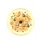Happy Honey Bees Golden Honeycomb Honey Pot - Home Decor Gift for Bee Lover Spare Tire Cover - 4