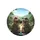 T-Rex Dinosaurs Pink Polka Dot Sunglasses Jungle Road - Adventure Fan Gift Spare Tire Cover - 4