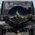 Luminous Golden Mountains Night Sky Moon - Adventure Lover Gift for Outdoors Enthusiast Spare Tire Cover - 1