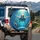 Smiling Baby Sea Turtle Ocean Scene Golden Sunlight - Underwater Ocean Life Gift Spare Tire Cover - 3