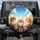 Fluffy Expressive Cats Blue Sky Clouds - Outdoor Lover Gift for Cat Lovers Spare Tire Cover - 1