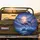 Leaping Dolphins Celestial Ocean Moon Stars - Wildlife Lover Gift Spare Tire Cover - 2