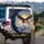 Bald Eagle American Flag Mountains - Independence Day Gift for Veterans Spare Tire Cover - 3