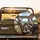 Blue Heelers Puppy Driving Car - Adventure Road Trip Gift Spare Tire Cover - 2