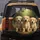 Fluffy Laughing Golden Retriever Puppies Green Forest - Dog Lover Gift Spare Tire Cover - 5