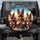 Joyful German Shepherds Driving Desert Highway Adventure - Dog Lover Outdoor Travel Gift Spare Tire Cover - 1