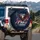 Bald Eagle American Flag Banner - America 250th Anniversary - for Veterans Spare Tire Cover - 3