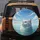 Majestic Fluffy White Cat Blue Eyes Turquoise Water Ripples Sky - Wildlife Lover Gift Spare Tire Cover - 5