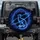 Electric Blue Feline Cosmic Sky Vehicle Decor Gift for Cat Lovers Spare Tire Cover - 1