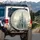 Serene Winter Evergreen Forest Snow - Winter Decor Nature Gift Spare Tire Cover - 3