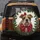 English Bulldog Puppy Red Bow Holly Wreath - Christmas Gift for Dog Lovers Spare Tire Cover - 5