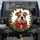 English Bulldog Puppy Red Bow Holly Wreath - Christmas Gift for Dog Lovers Spare Tire Cover - 1