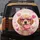 Golden Retriever Puppy Pink Sunglasses Valentine's Day Gift Dog Lover Spare Tire Cover - 5