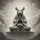 Ancient Stone Meditating Rat Prayer Gesture Lotus Flower - Zen Lifestyle Travel Gift Spare Tire Cover - 6