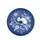 Realistic Opossum Toile Botanical Indigo Blue Flowers Berries - Wildlife Lover Gift Spare Tire Cover - 4