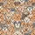 Densely Packed Diverse Cartoon Dog Faces Mosaic WOOF Text - Dog Lover Gift Spare Tire Cover - 6