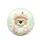 Orange White Fluffy Cat, Innocent Eyes, Rose Crown, Butterfly - Home Decor Gift for Cat Lover Spare Tire Cover - 4