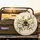 Bumblebee White Daisy Golden Swirls - Wildlife Lover Gift for Bee Lover Spare Tire Cover - 2