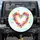 Watercolor Floral Heart Daisies Cosmos Wildflowers Small Hearts - Home Decor Gift for Garden Lover Spare Tire Cover - 1