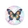 Butterfly Wing Floral Lace Organic Splashes Wisps - Home Decor Gift for Butterfly Lover Spare Tire Cover - 4