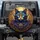 Regal Purple Cat Gold Emerald Jewels - Cat Lover Home Decor Gift Spare Tire Cover - 1