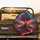 Erupting Volcano Lava Flow Storm Clouds - Adventure Lover Gift Spare Tire Cover - 2