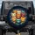Diverse Stylized Cats Golden Stars Night Sky - Home Decor Gift for Cat Lover Spare Tire Cover - 1