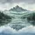 Misty Mountain Lake Pine Forest Reflection - Travel Essentials Spare Tire Cover - 6