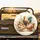 Hens Roosters Wildflower Garden Farmhouse Decor Gift for Chicken Lover Spare Tire Cover - 2