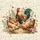 Hens Roosters Wildflower Garden Farmhouse Decor Gift for Chicken Lover Spare Tire Cover - 6