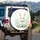 Baby Rabbit Wildflower Meadow Pastel Flora - Wildlife Lover Home Decor Gift Spare Tire Cover - 3