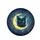 Black Cat Golden Crescent Moon Galaxy - Celestial Decor Gift for Cat Lover Spare Tire Cover - 4